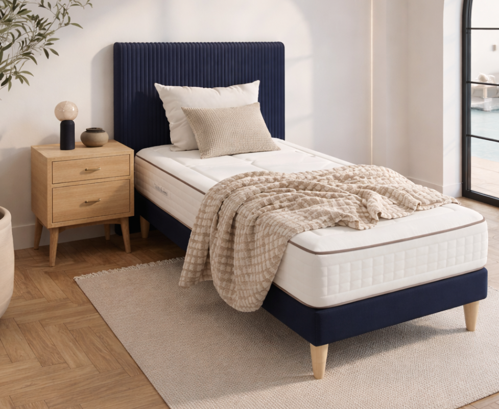 Matelas Merinos Rosine 90x190 cm