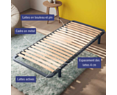 Sommier 20 lattes - 80x200 cm