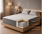 Matelas EverSoft 
Matelas à ressorts ensachés