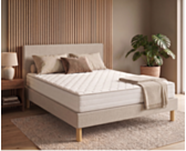 Ensemble literie Leon beige - 140x200 cm 