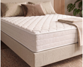 Ensemble literie Leon beige - 140x200 cm 