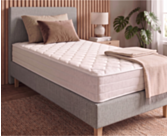 Ensemble literie Leon Gris - 90 x 200 cm