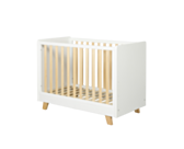 Lit bébé Charlie blanc - 60x120 cm 