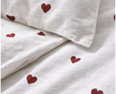 Parure de lit en coton - Roméo - 220x240 cm 