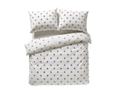 Parure de lit en coton - Roméo - 220x240 cm 