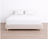 Drap-housse 100% Coton Olive - Bonnet 25