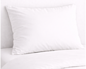 Taie d'oreiller 100% coton - Blanc - 50x70 cm 