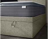 Lit Coffre Cassia Beige - 90x200 cm