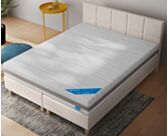 Boxspring Coventry Merlot Ecru - 90x200 cm