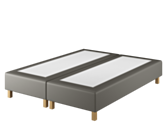 Boxspring Dayton Cabernet Anthracite - 90x200 cm