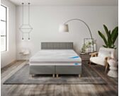 Boxspring Dayton Cabernet Anthracite - 140x190 cm