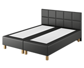 Boxspring Dayton Cabernet Noir - 200x200 cm