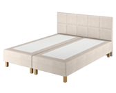 Boxspring Dayton Merlot Ecru -  140x200 cm