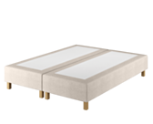 Boxspring Dayton Merlot Ecru - 140x190 cm