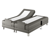 Boxspring Eton Electrique Cabernet Anthracite - 90x200 cm