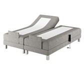 Boxspring Eton Electrique Merlot Gris - 200x200 cm