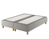 Boxspring Forbes Merlot Gris - 180x200 cm