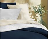 Housse de couette Satin Blanc - 240x260 cm