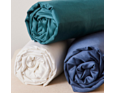 Drap-housse Coton Blanc Bonnet 25 - 140x200 cm