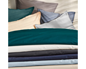 Housse de couette Coton Blanc - 200x200 cm