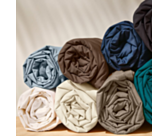 Drap-housse Coton Blanc Bonnet 30 - 180x200 cm