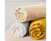 Drap-housse Coton Curry Bonnet 25 - 160x200 cm