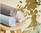 Drap-housse Coton Terracotta Bonnet 25 - 120x200 cm