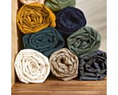 Drap-housse Coton Kaki Bonnet 25 - 70x200 cm