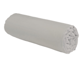 Drap-housse Percale Gris Clair Bonnet 35 - 140x200 cm