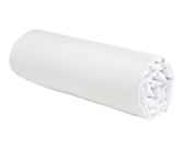 Drap-housse Satin Blanc Bonnet 35 - 140x190 cm