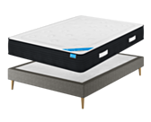 Ensemble Ebene / Cosmos Deco Gris - 140x190 cm