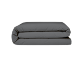 Housse de couette Percale Gris Foncé - 240x260 cm