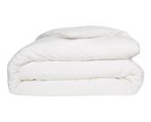 Housse de couette Coton Blanc - 140x200 cm