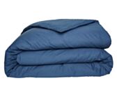 Housse de couette Coton Bleu - 200x200 cm