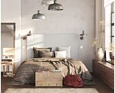 Tête de lit Kahaia Page Ashgrey 160 - H100 cm