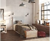 Tête de lit Kahaia Page Ashgrey 140 - H120 cm