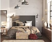 Tête de lit Kahaia Page Grey 120 - H120 cm