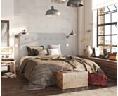 Tête de lit Kalmia Ashgrey 160 - H100 cm