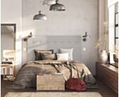 Tête de lit Kalmia Ashgrey 200 - H100 cm