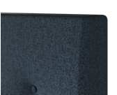 Tête de Lit Kalmia Bleu 200 - H100 cm