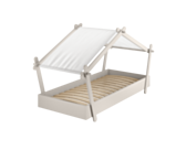 Lit Enfant Lodge - 90x200 cm