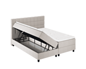 Lit Coffre Omega Beige - 160x200 cm