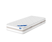 Matelas Ressorts ensachés Aerovisco à mémoire de forme 90x200 cm 
