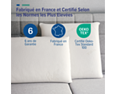 Oreiller Memo Vegetal - 60x60 cm