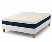 Ensemble matelas Aurore / sommier Cirse - 140x190 cm