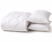 Pack sommeil 
2 oreillers + couette
Fabrication française 