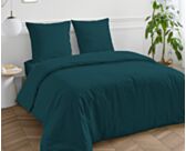 Housse de couette Coton Petrole - 200x200 cm