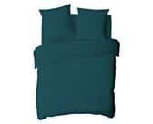 Housse de couette Coton Petrole - 140x200 cm