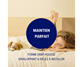 Protège Matelas Imperméable Coton - 180x200 cm