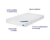Matelas ressorts ensachés Sensospring 160x200 cm 